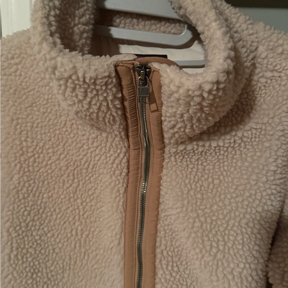 Patagonia Divided Sky Oatmeal Sherpa Fleece Jacket - Medium - Picture 5 of 7